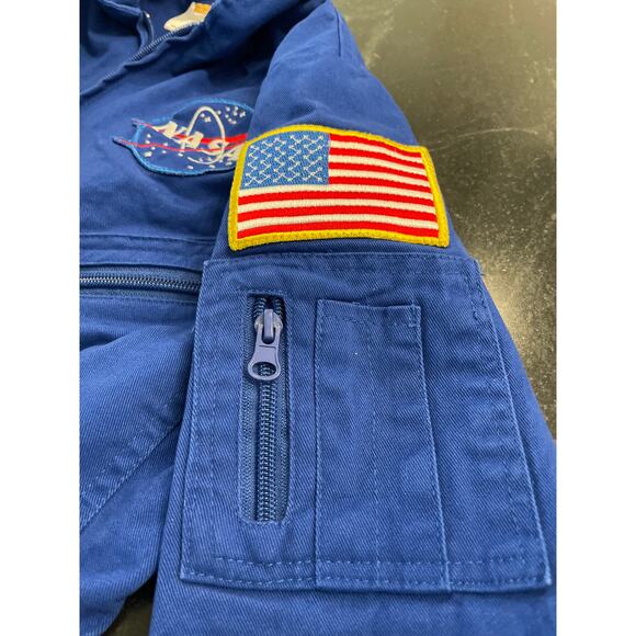 NASA  Get Real Gear kids flight  Astronaut coveralls 8-10 , halloween, dressup - Picture 7 of 12